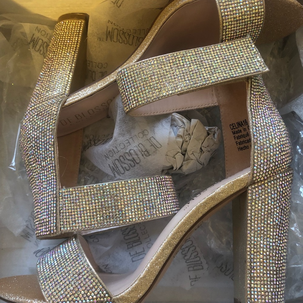 Rhinestone heels 6.5 - Picture 3 of 3
